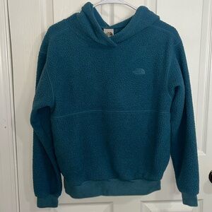 The North Face Blue Sherpa Hoodie